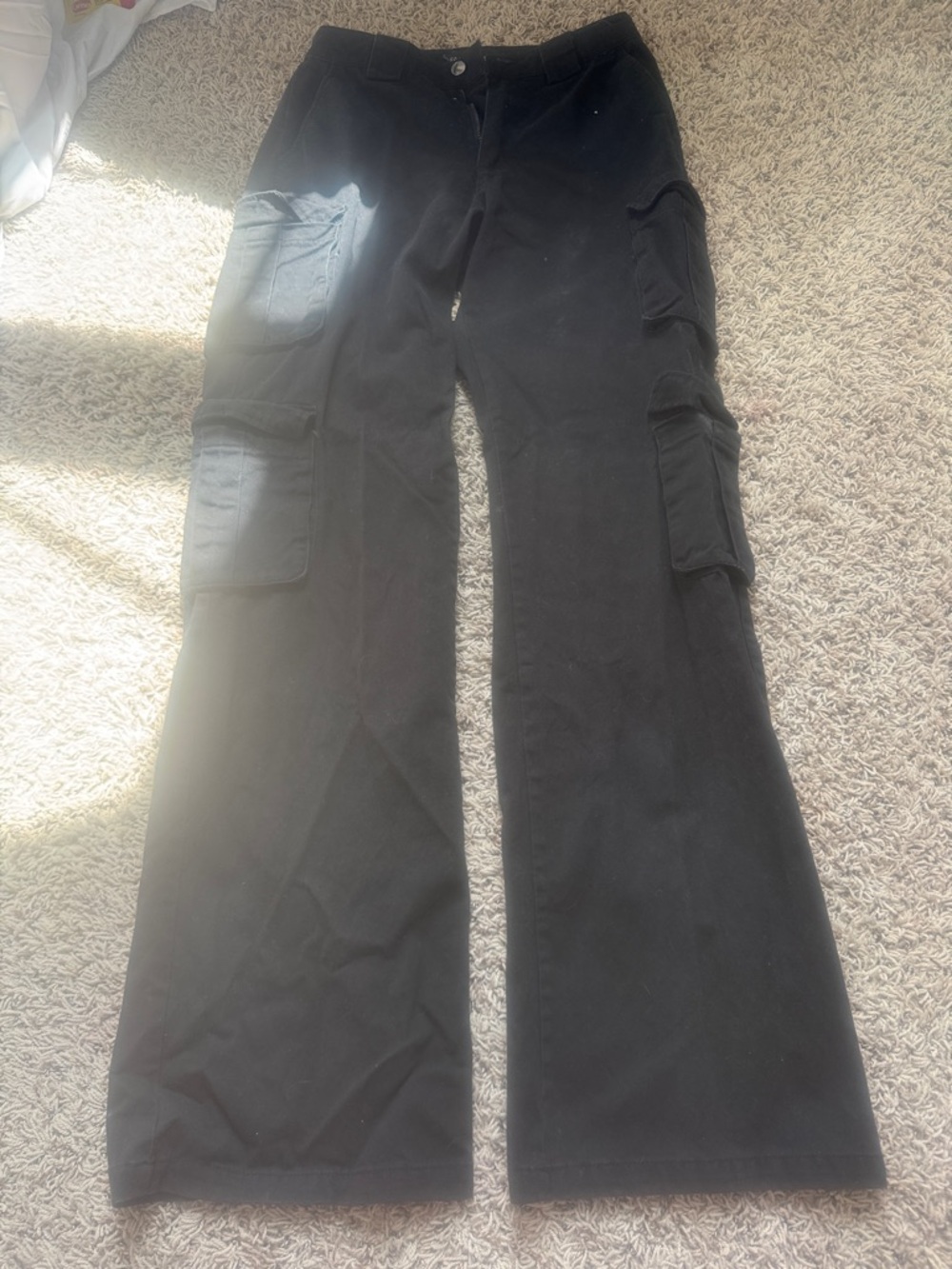 Black Cargo Pants